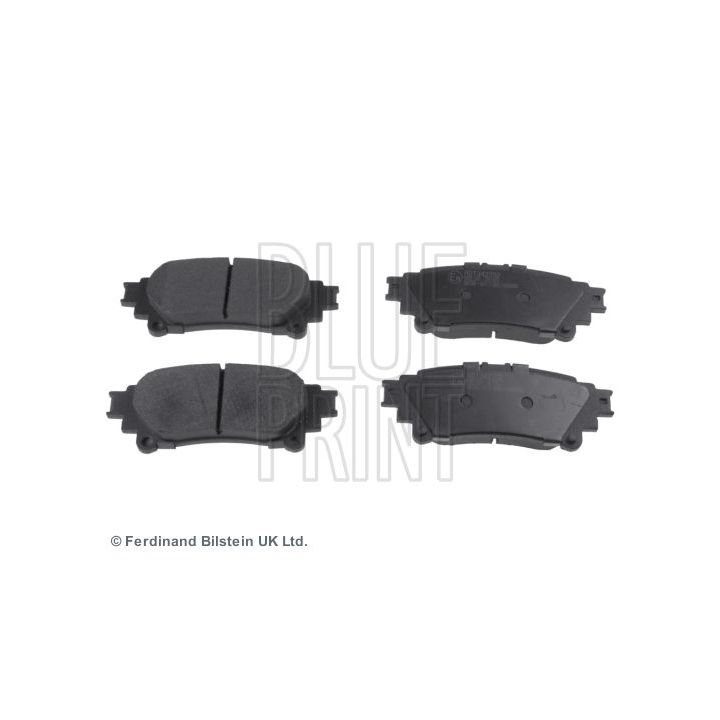 Stabdžių trinkelių rinkinys, diskinis stabdys BLUE PRINT ADT342202