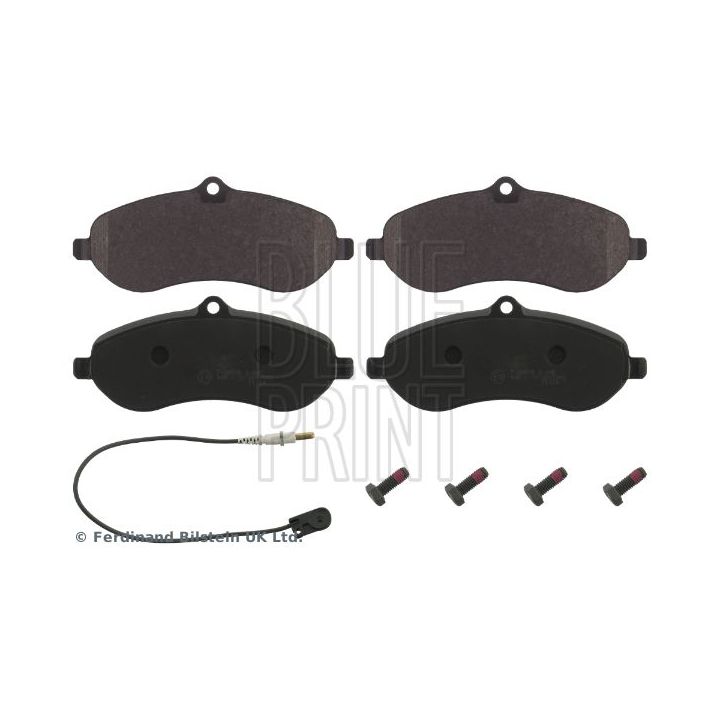 Stabdžių trinkelių rinkinys, diskinis stabdys BLUE PRINT ADT342207