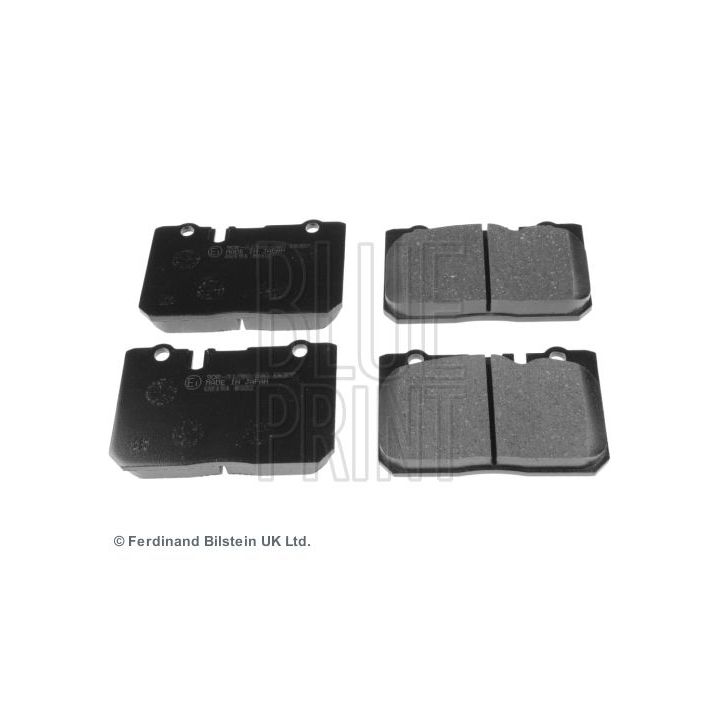 Stabdžių trinkelių rinkinys, diskinis stabdys BLUE PRINT ADT34287