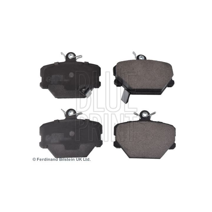 Stabdžių trinkelių rinkinys, diskinis stabdys BLUE PRINT ADU174202