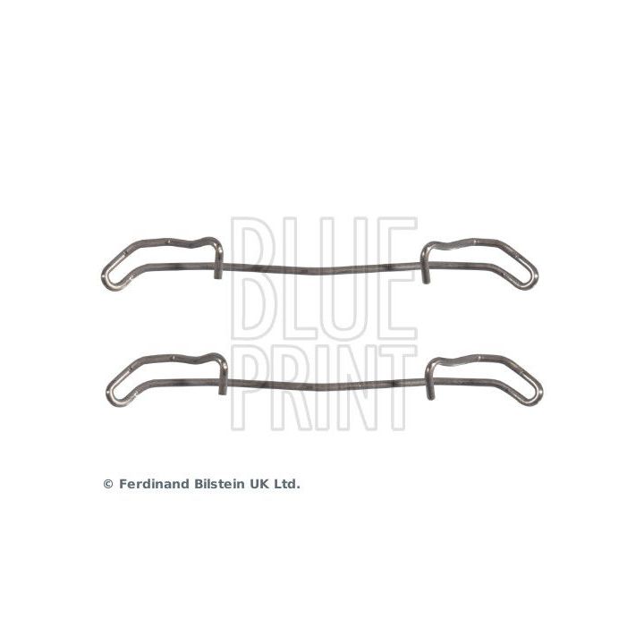 Priedų komplektas, diskinių stabdžių trinkelės BLUE PRINT ADBP480007