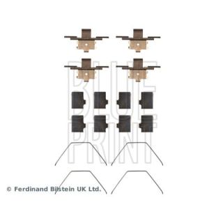 Priedų komplektas, diskinių stabdžių trinkelės BLUE PRINT ADBP480021