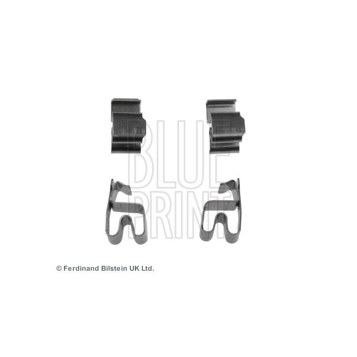 Priedų komplektas, diskinių stabdžių trinkelės BLUE PRINT ADC448600