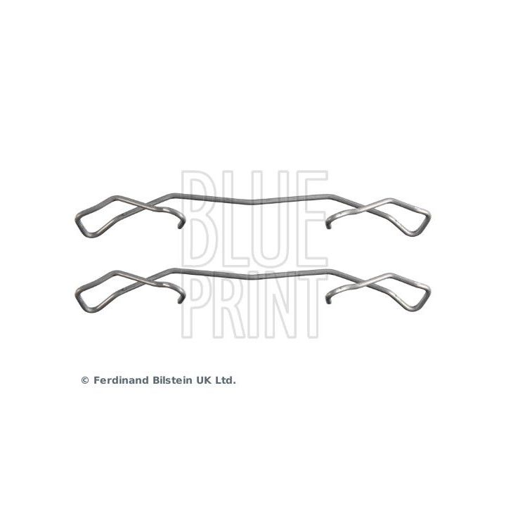 Priedų komplektas, diskinių stabdžių trinkelės BLUE PRINT ADM548600