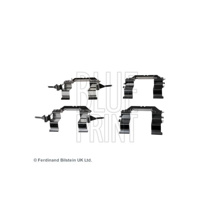 Priedų komplektas, diskinių stabdžių trinkelės BLUE PRINT ADN148603