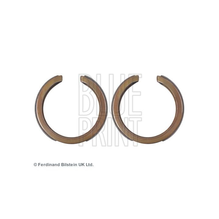 Stabdžių trinkelių komplektas, stovėjimo stabdis BLUE PRINT ADG04129