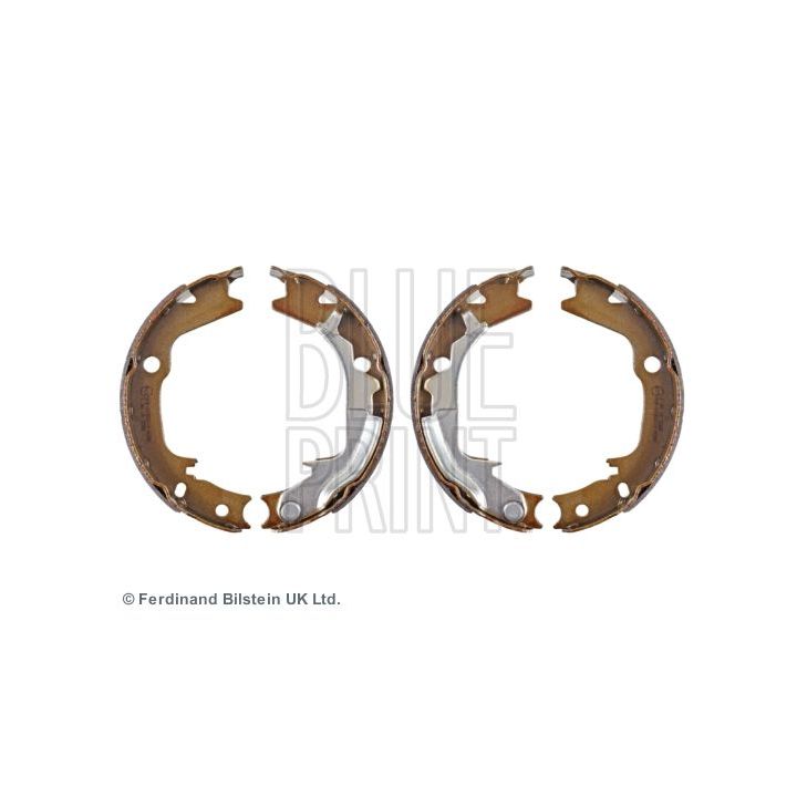 Stabdžių trinkelių komplektas, stovėjimo stabdis BLUE PRINT ADG04130