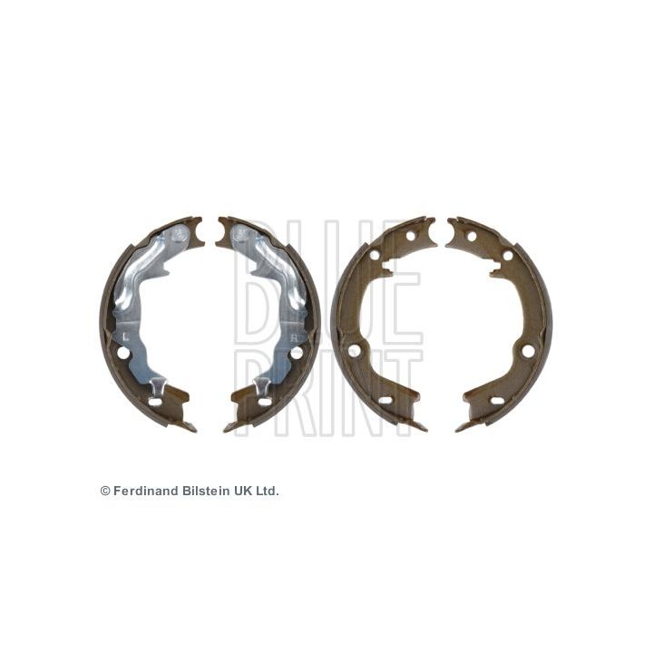 Stabdžių trinkelių komplektas, stovėjimo stabdis BLUE PRINT ADG04143