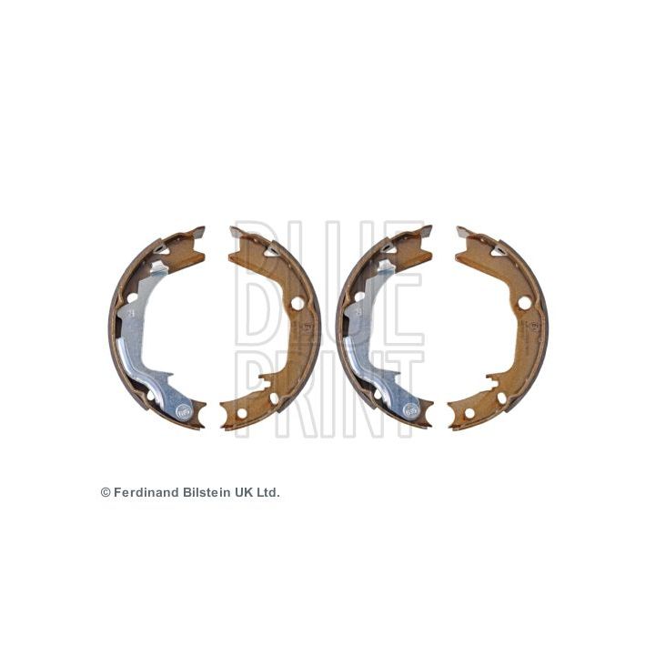 Stabdžių trinkelių komplektas, stovėjimo stabdis BLUE PRINT ADG04167