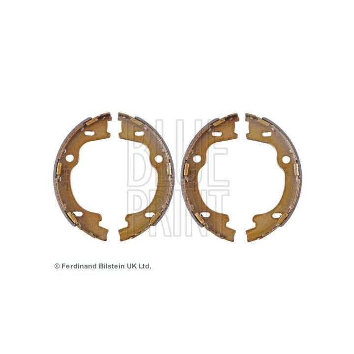 Stabdžių trinkelių komplektas, stovėjimo stabdis BLUE PRINT ADG04169