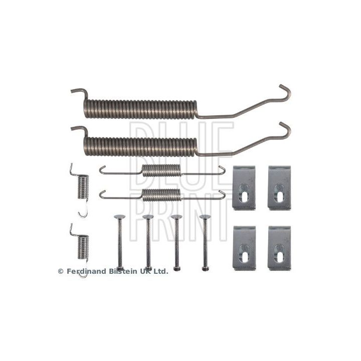 Priedų komplektas, stabdžių trinkelės BLUE PRINT ADBP410077