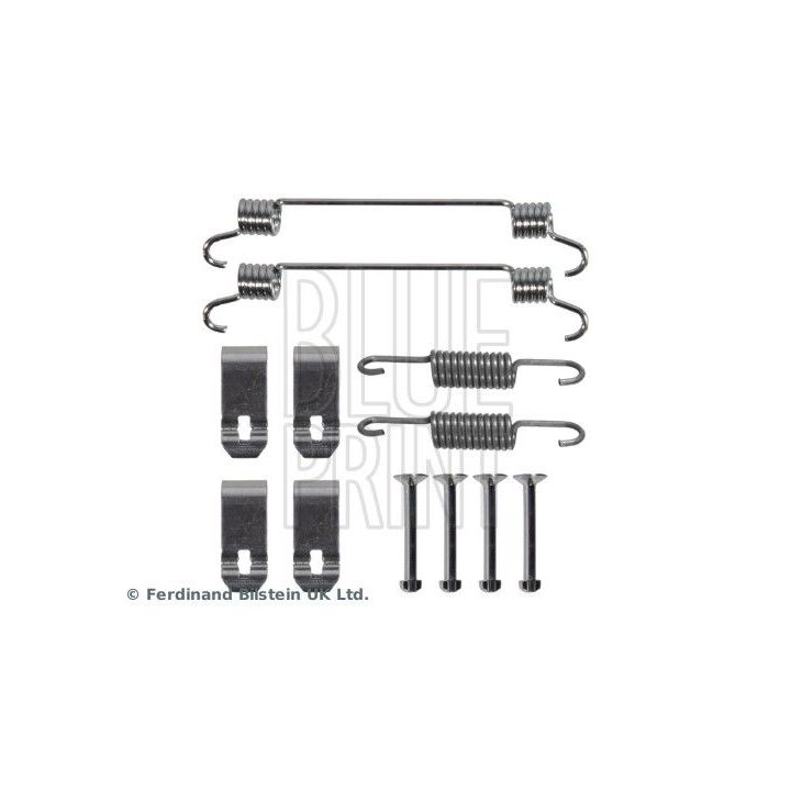 Priedų komplektas, stabdžių trinkelės BLUE PRINT ADBP410078