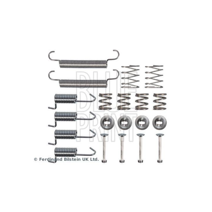 Priedų komplektas, stabdžių trinkelės BLUE PRINT ADBP410081