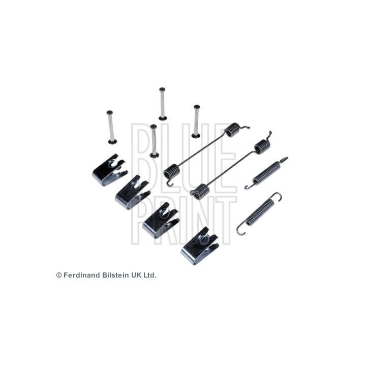 Priedų komplektas, stabdžių trinkelės BLUE PRINT ADN141501