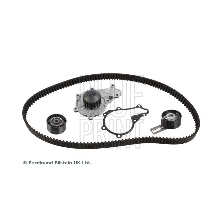 Vandens siurblio ir paskirstymo diržo komplektas BLUE PRINT ADBP730027