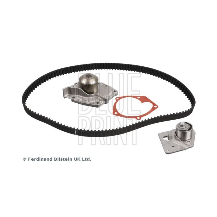 Vandens siurblio ir paskirstymo diržo komplektas BLUE PRINT ADBP730031