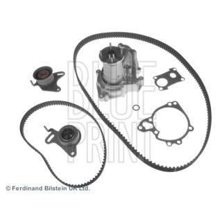 Vandens siurblio ir paskirstymo diržo komplektas BLUE PRINT ADC47343