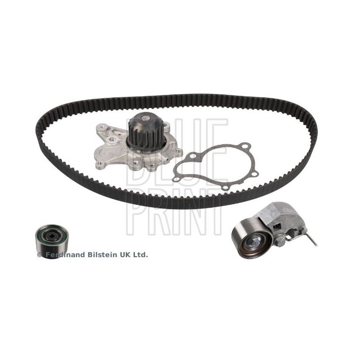 Vandens siurblio ir paskirstymo diržo komplektas BLUE PRINT ADG073750