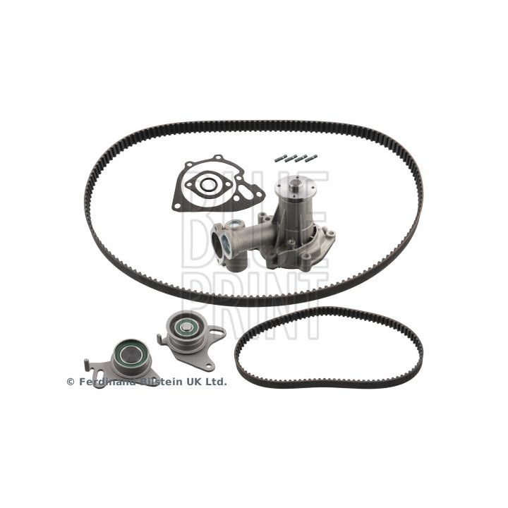 Vandens siurblio ir paskirstymo diržo komplektas BLUE PRINT ADG073753