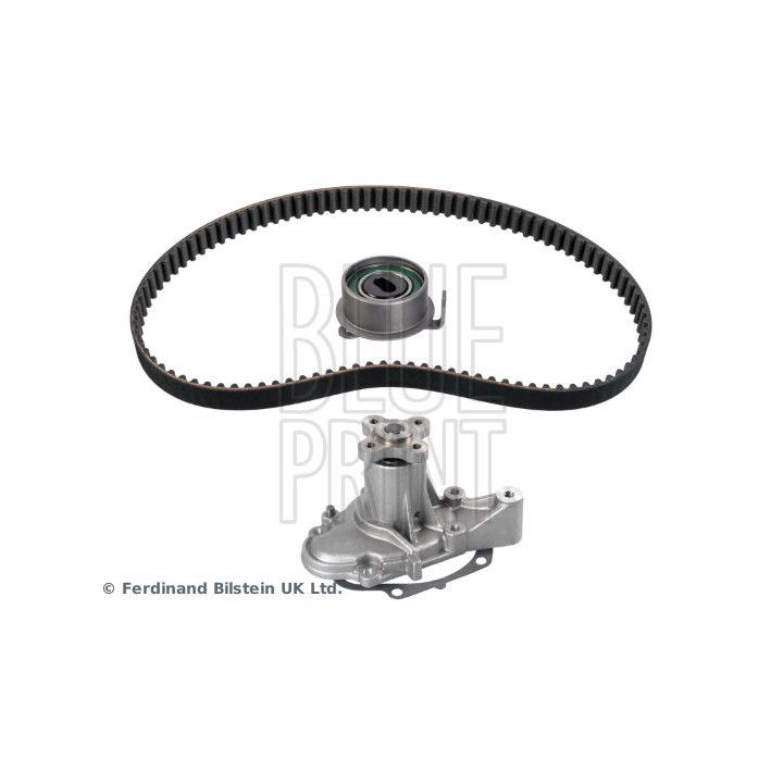 Vandens siurblio ir paskirstymo diržo komplektas BLUE PRINT ADG073754