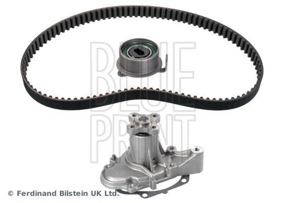 Vandens siurblio ir paskirstymo diržo komplektas BLUE PRINT ADG073754