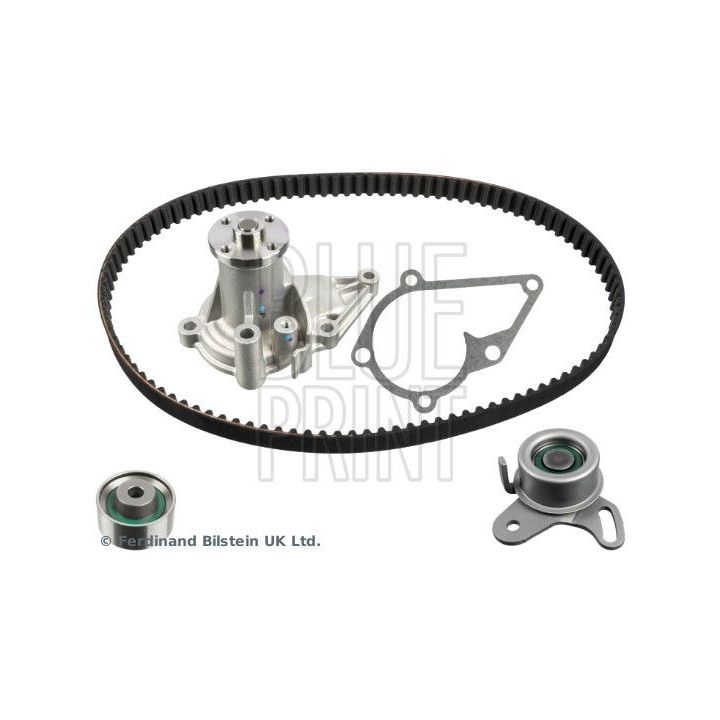 Vandens siurblio ir paskirstymo diržo komplektas BLUE PRINT ADG073755