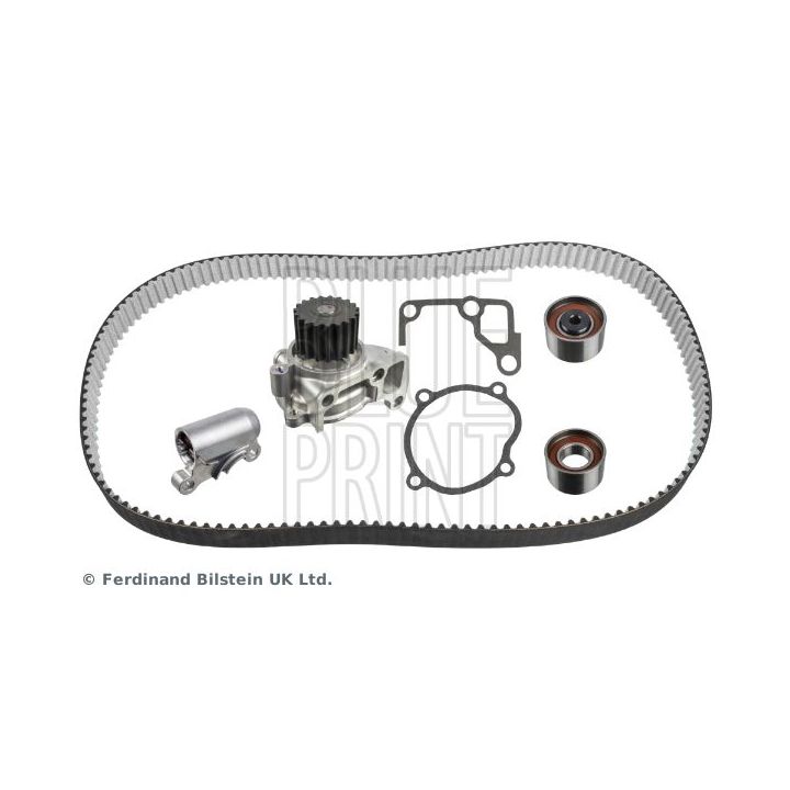 Vandens siurblio ir paskirstymo diržo komplektas BLUE PRINT ADM573705