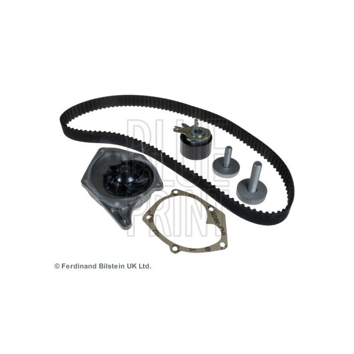 Vandens siurblio ir paskirstymo diržo komplektas BLUE PRINT ADN173701