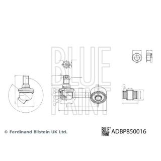 šarnyro stabilizatorius BLUE PRINT ADBP850016
