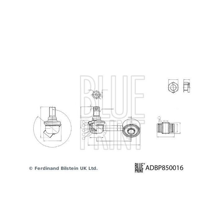 šarnyro stabilizatorius BLUE PRINT ADBP850016