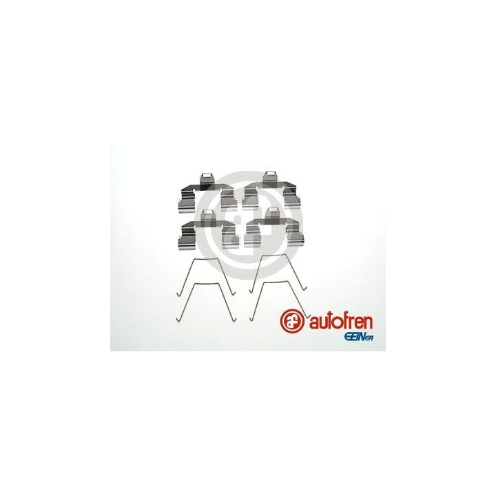Priedų komplektas, diskinių stabdžių trinkelės AUTOFREN SEINSA D42800A