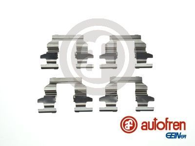Priedų komplektas, diskinių stabdžių trinkelės AUTOFREN SEINSA D42911A