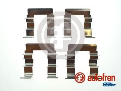 Priedų komplektas, diskinių stabdžių trinkelės AUTOFREN SEINSA D42940A