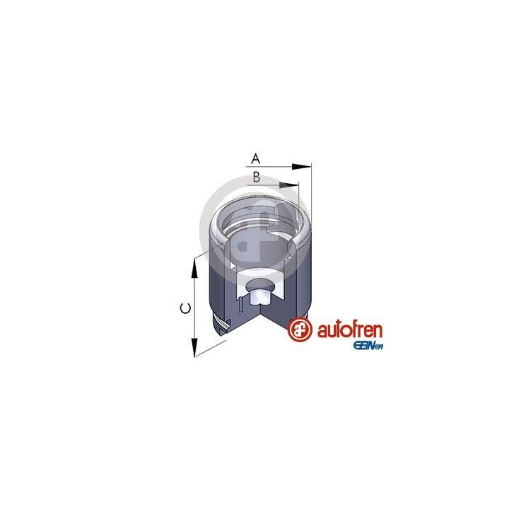 Stūmoklis, stabdžių apkaba AUTOFREN SEINSA D025258