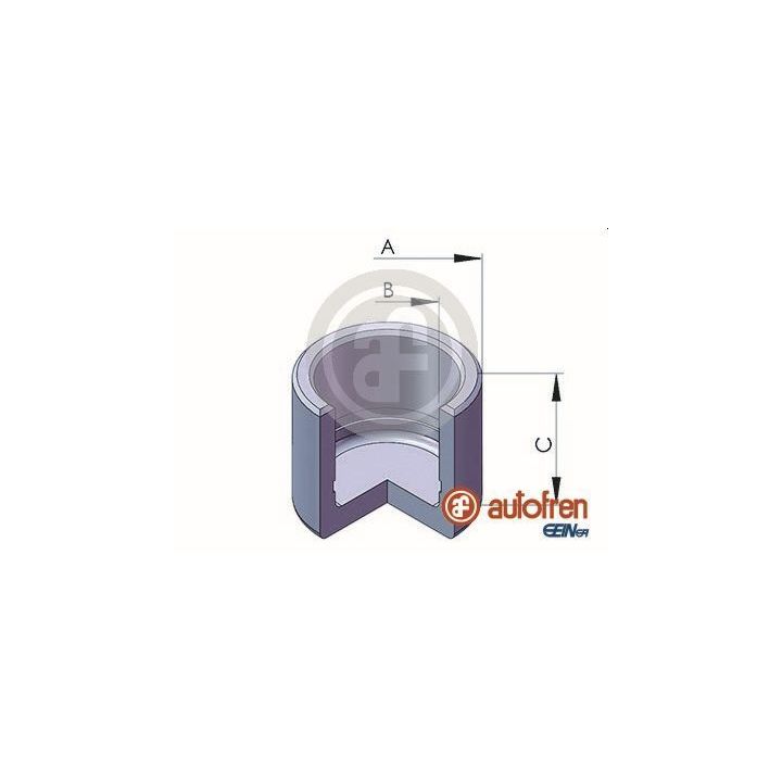 Stūmoklis, stabdžių apkaba AUTOFREN SEINSA D02528