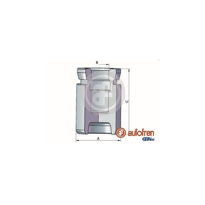 Stūmoklis, stabdžių apkaba AUTOFREN SEINSA D025352