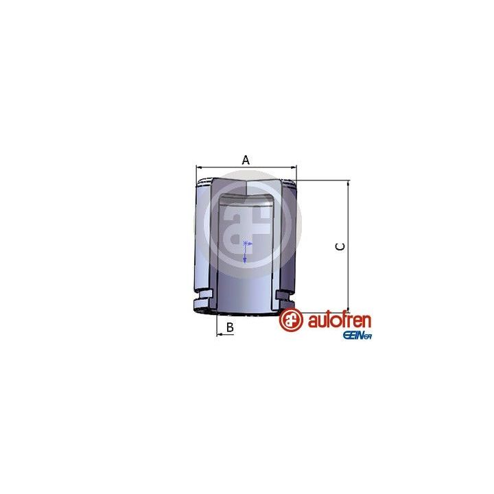 Stūmoklis, stabdžių apkaba AUTOFREN SEINSA D025657