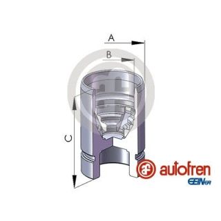 Stūmoklis, stabdžių apkaba AUTOFREN SEINSA D02589
