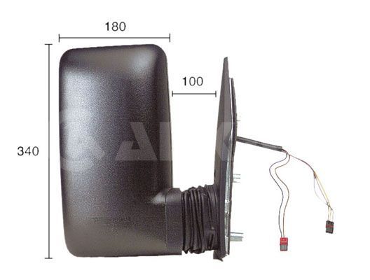 Išorinis veidrodėlis ALKAR 9228977