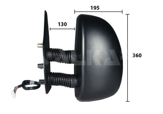 Išorinis veidrodėlis ALKAR 9256961