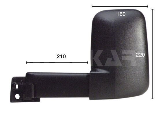 Išorinis veidrodėlis ALKAR 9263961