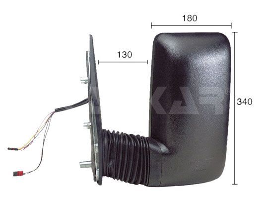 Išorinis veidrodėlis ALKAR 9287977