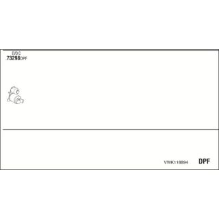 Išmetimo sistema WALKER VWK118894