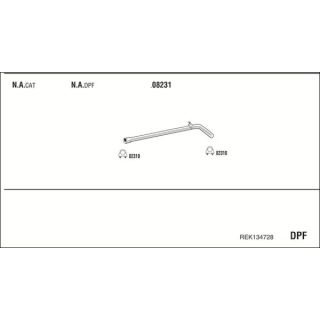 Išmetimo sistema WALKER REK134728