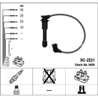 Uždegimo laido komplektas NGK 9856