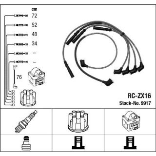 Uždegimo laido komplektas NGK 9917