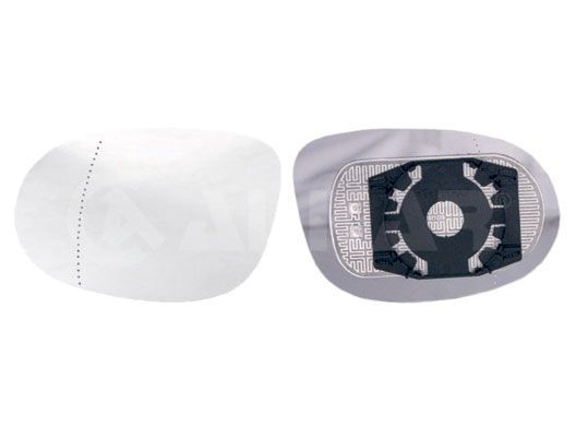 Veidrodėlio stiklas, išorinis veidrodėlis ALKAR 6401533