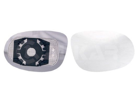 Veidrodėlio stiklas, išorinis veidrodėlis ALKAR 6402533