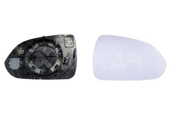 Veidrodėlio stiklas, išorinis veidrodėlis ALKAR 6432692