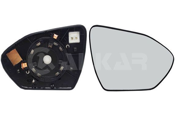 Veidrodėlio stiklas, išorinis veidrodėlis ALKAR 6446758
